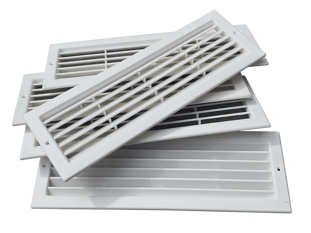 grade retangular ventilação